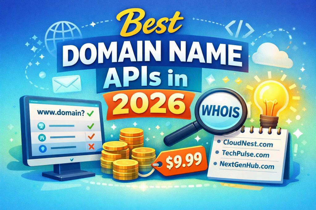 Best Domain Name APIs in 2026