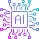 AI search engine analyzer icon